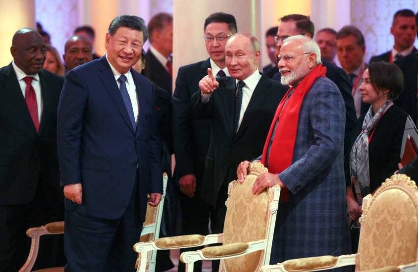 Vladimir Putin, Narendra Modi, Xi Jinping,