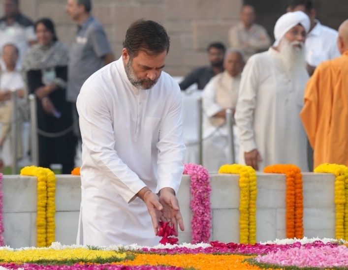 Leader of Opposition in the Lok Sabha Rahul Gandhi