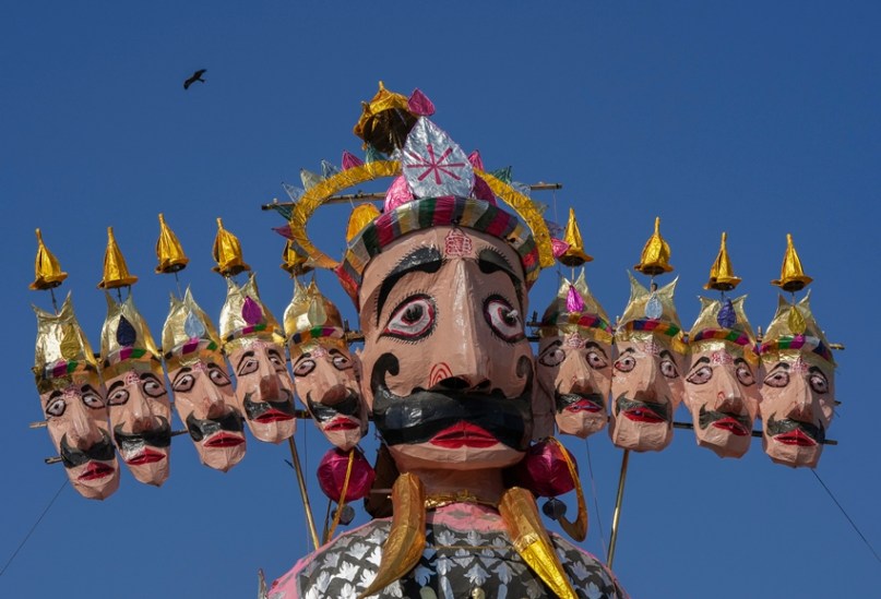 Preps for Dussehra celebration