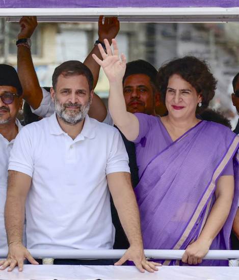 Priyanka Gandhi Vadra filed her nomination