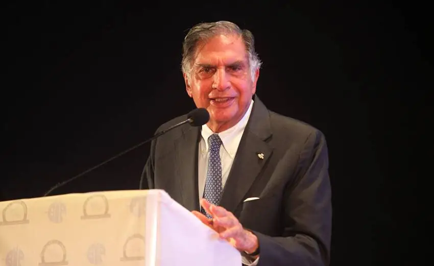 Which award was given to Ratan Tata by King Charles III