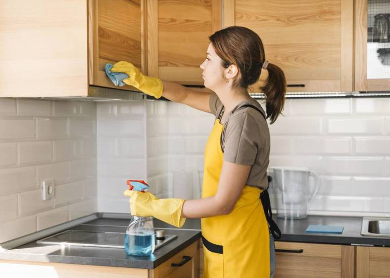 Diwali Kitchen cleaning