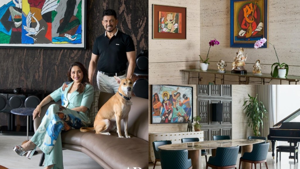 madhuri dixit mumbai home inside photos