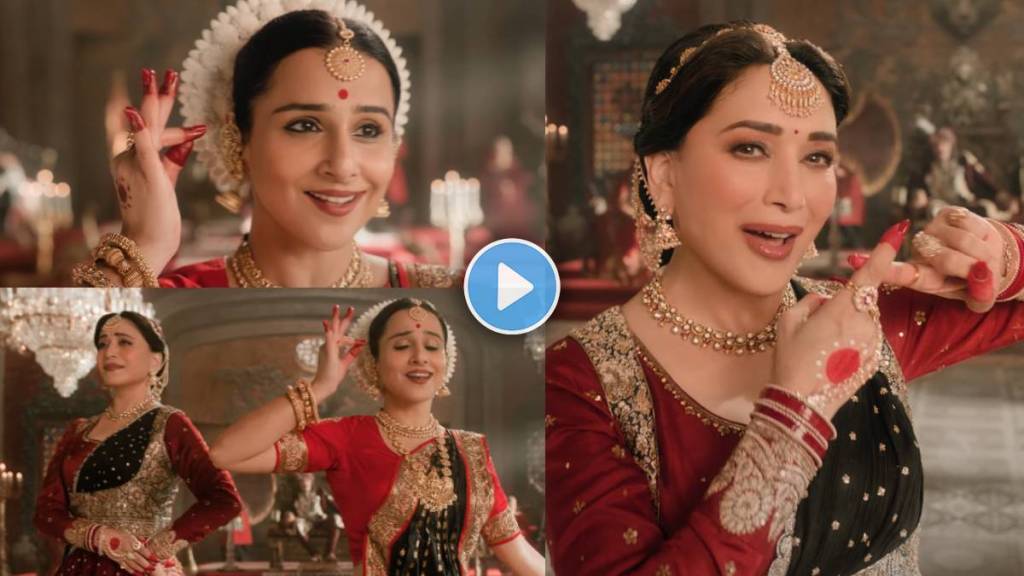 madhuri dixit and vidya balan dance face off