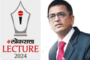 cji dhananjay chandrchud to deliver inaugural Loksatta lecture today