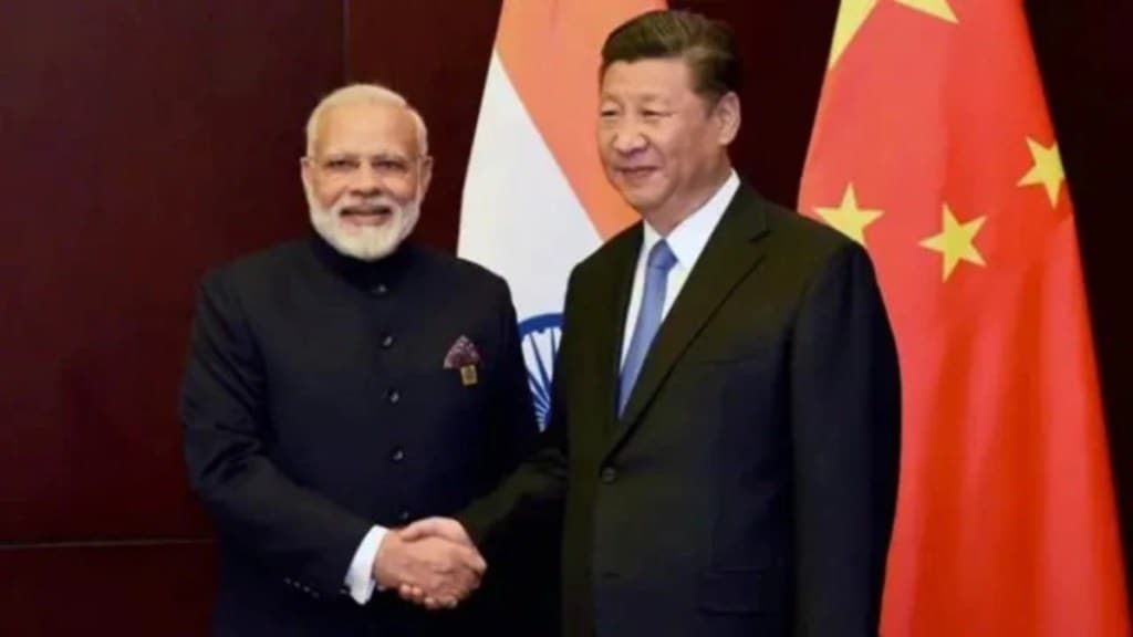 modi meets jinping at brics summit