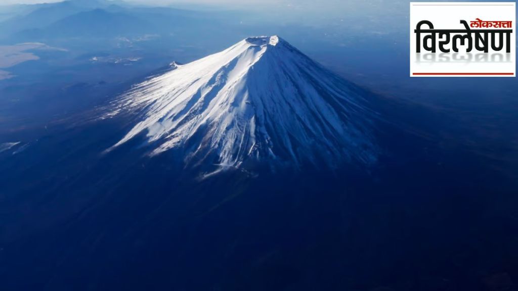 mount fuji snowless for first time