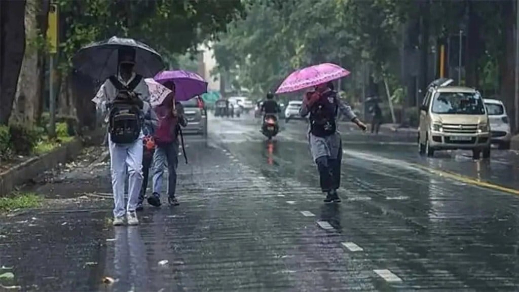 Meteorological department predicted rain in Mumbai