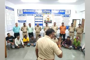 To prevent crimes ahead of elections police conducted criminal investigation campaign in nashik