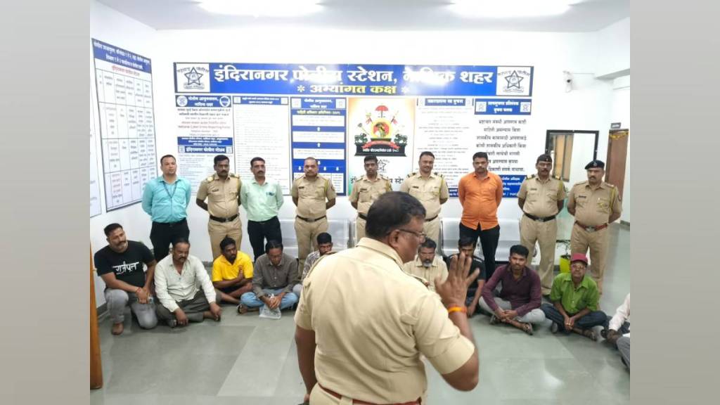 To prevent crimes ahead of elections police conducted criminal investigation campaign in nashik