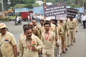 nashik postman rally