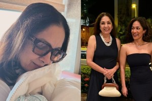 neena gupta shares first photo with granddaughter