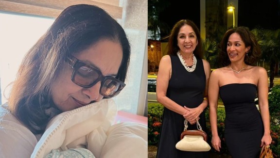 neena gupta shares first photo with granddaughter