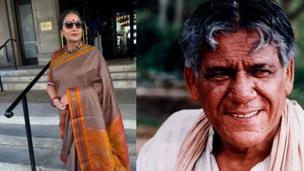 om puri and shabana azmi