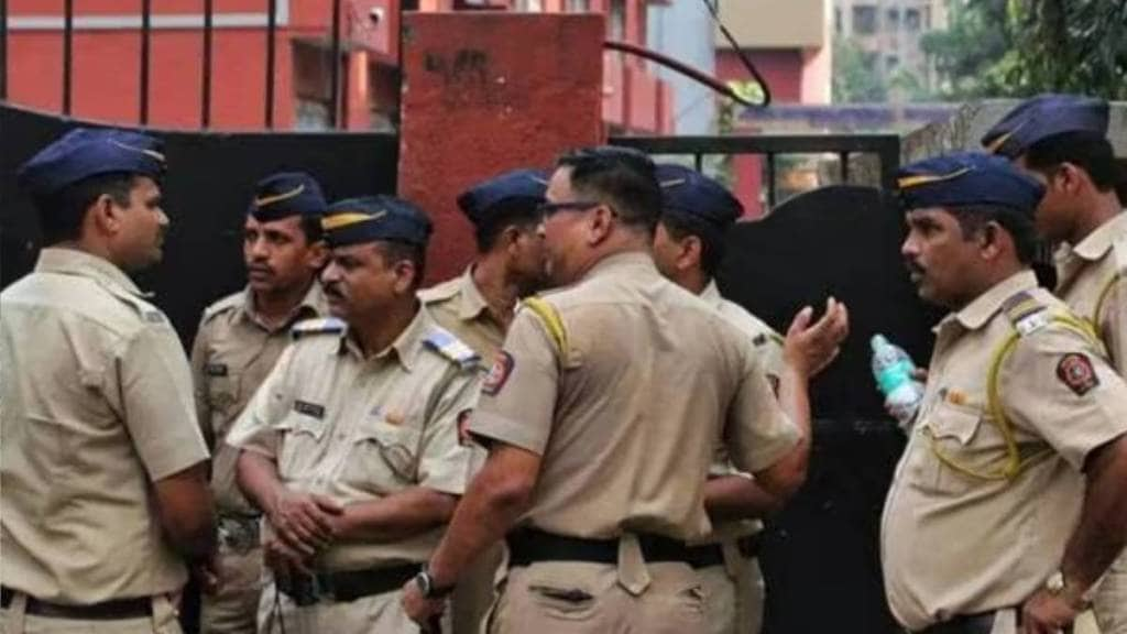 heavy police security in mumbai for dussehra and devi idol immersion