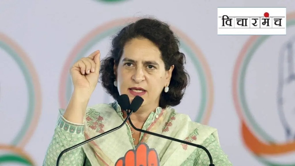 Congress Party National General Secretary Priyanka Gandhi is a candidate in the Lok Sabha by election