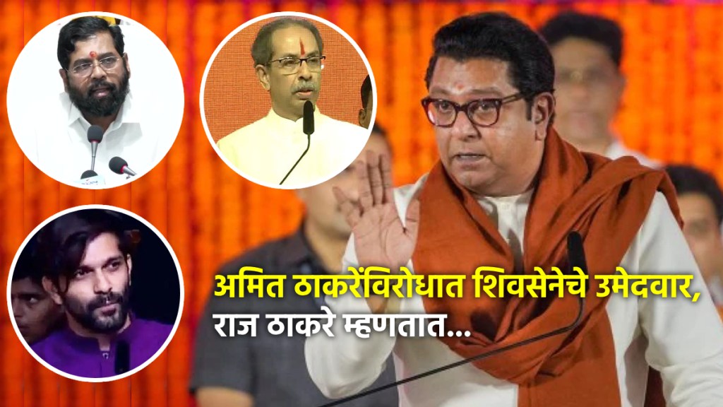 raj thackeray on amit thackeray