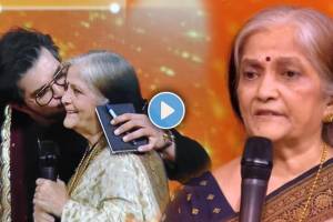 rakesh bapat got emotional after seen his mother in show