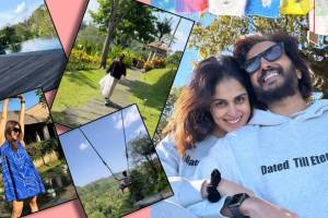 genelia and riteish deshmukh enjoy bali trip