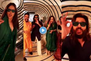 genelia and riteish deshmukh dances on tambdi chamdi