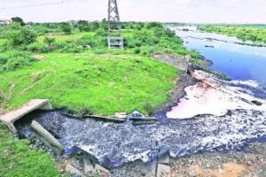 Waldhuni River, Pollution, Ambernath