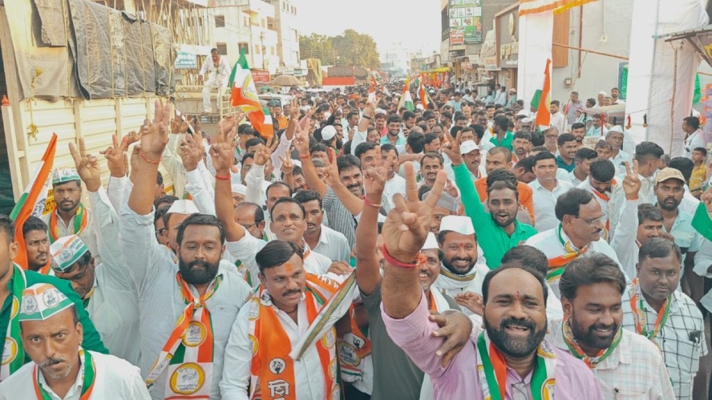 maharashtra vidhan sabha election 2024 shankar jagtap filed nomination from chinchwad assembly constituency