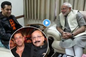 salman khan praises baba Siddique front of narendra modi