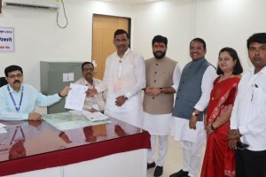 maharashtra vidhan sabha election 2024 shankar jagtap filed nomination from chinchwad assembly constituency