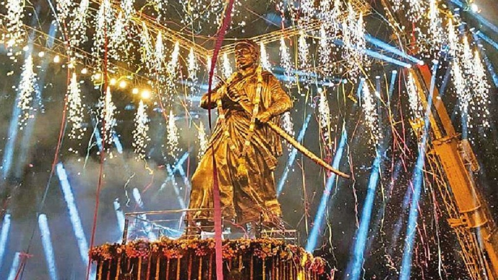 mahayuti erect and unveil chhatrapati shivaji maharaj statue across maharashtra ahead of assembly election