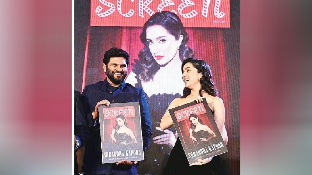 Shraddha Kapoor unveils the Express Group Screen magazine