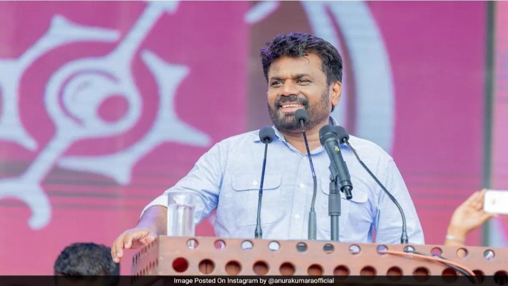 sri lanka president leftist leader anura kumara dissanayake