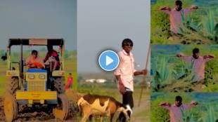 suraj chavan shares video from farm and drive tractor