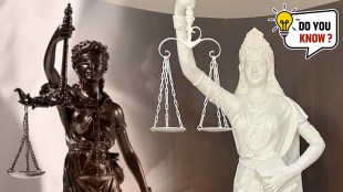 symbolism and history of blindfolded statue of Lady Justice