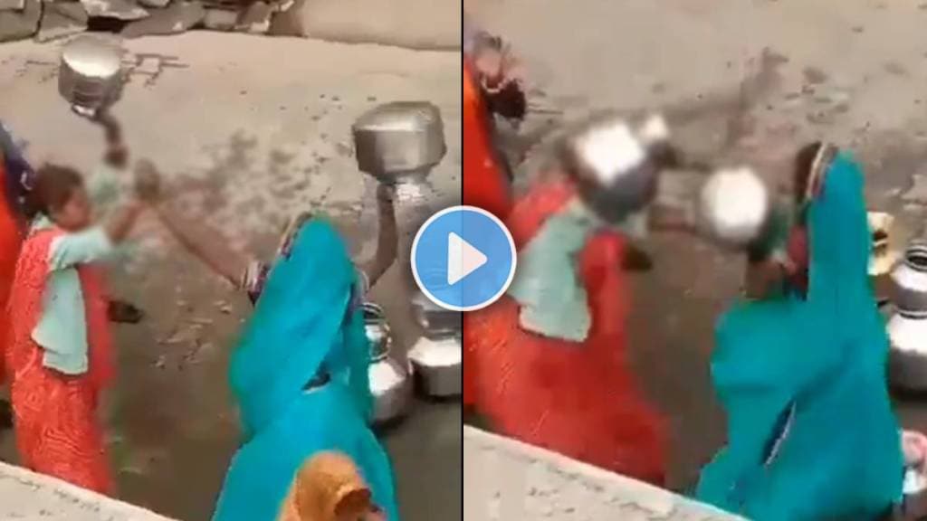 two women fight with steel pots beats each video