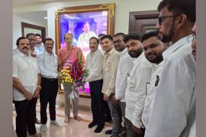 Former Shiv Sena MLA Parshuram Uparkar joined Shiv Sena UBT today in Uddhav Thackerays presence