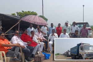 Coal transportation at Uran private port stopped to demand jobs for locals