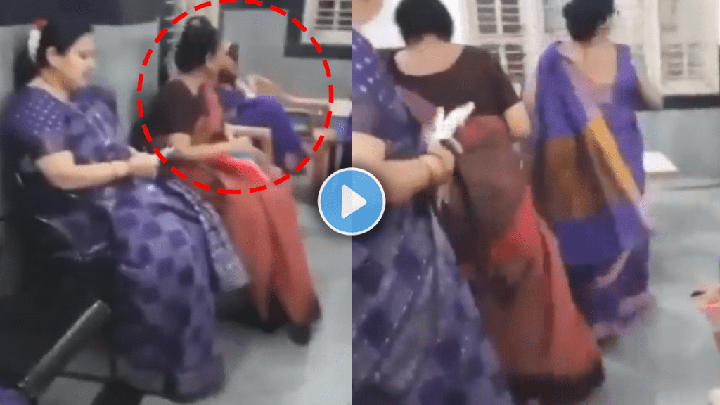 Viral video Gold chain snatched from womans neck inside temples window Bengaluru