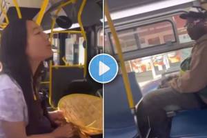 Woman Barking video viral