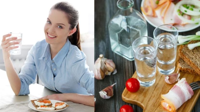 benefits of drinking water with food
