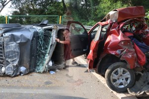 accident on Palm Beach Road, navi mumbai