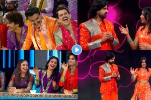 Muramba fame shashank ketkar propose to shivani mundhekar on Aata Hou De Dhingana season 3