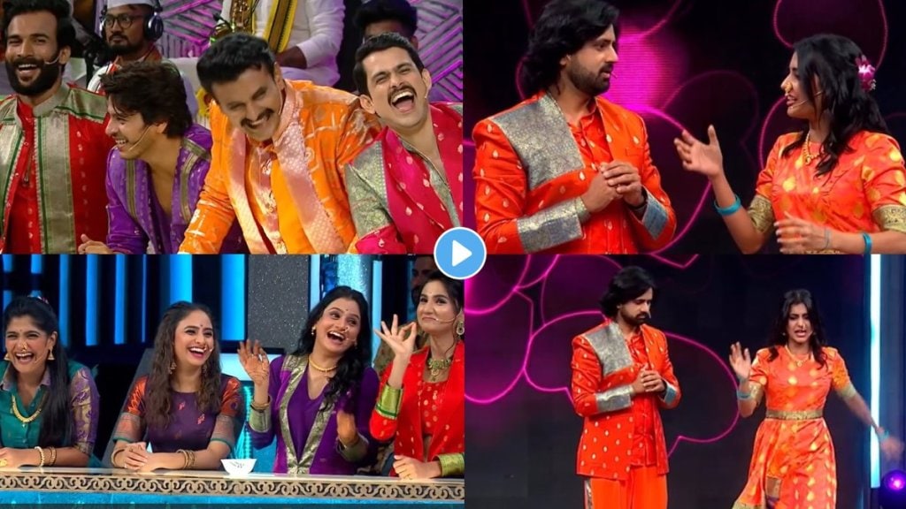 Muramba fame shashank ketkar propose to shivani mundhekar on Aata Hou De Dhingana season 3