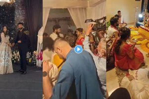 bhagare guruji son akhilesh bhagare get married with vaishnavi Jadhav wedding video viral