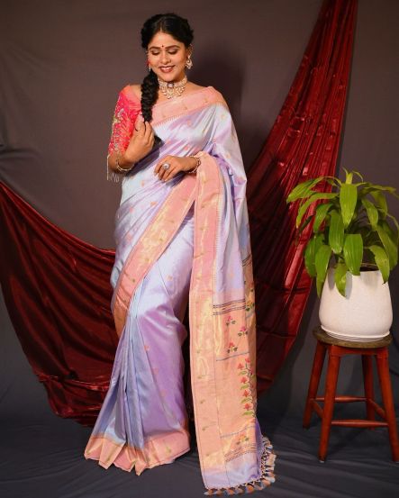 Akshaya Deodhar Paithani Saree Look