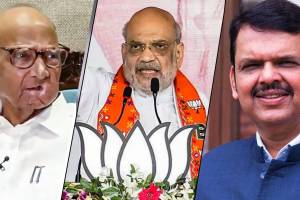 Amit shah on Sharad pawar and Devendra Fadnavis