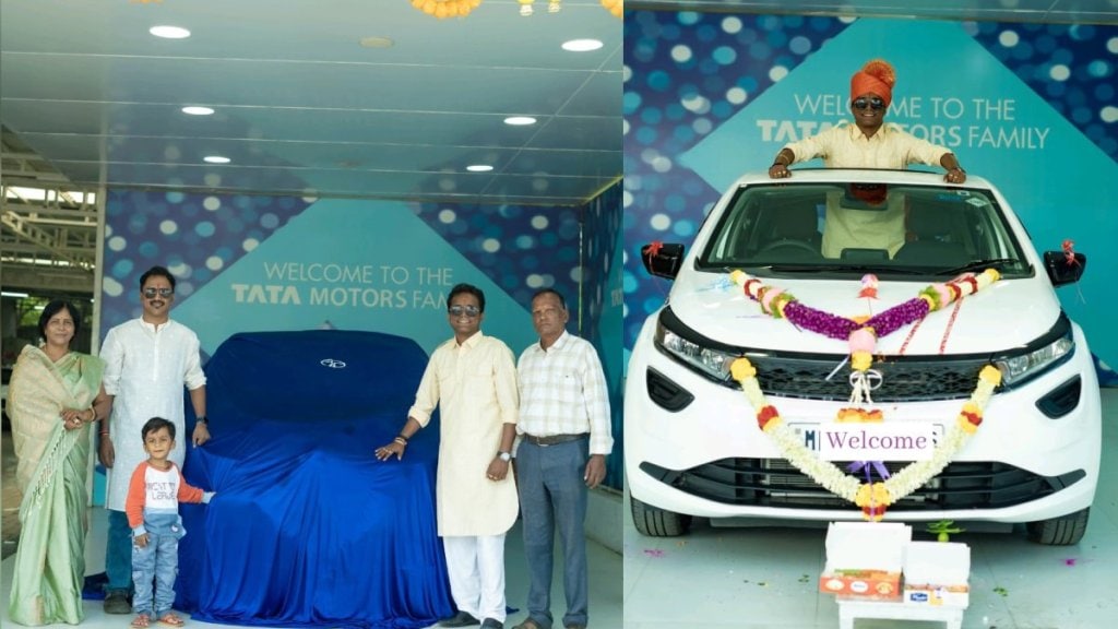 tujhyat jeev rangala fame actor amol naik bought a new car