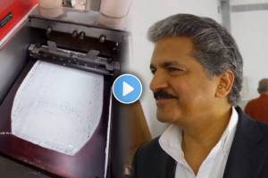 Anand Mahindra React on Dosa Printing Machine