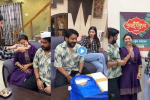 Bigg Boss Marathi fame Ankita walawalkar fish gift to Dhananjay powar for bhaubij