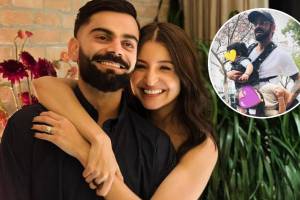 Anushka Sharma Wishes Virat Kohli on 36th Birthday with 1st Photo of Son Akay and Vamika with him on Instagram