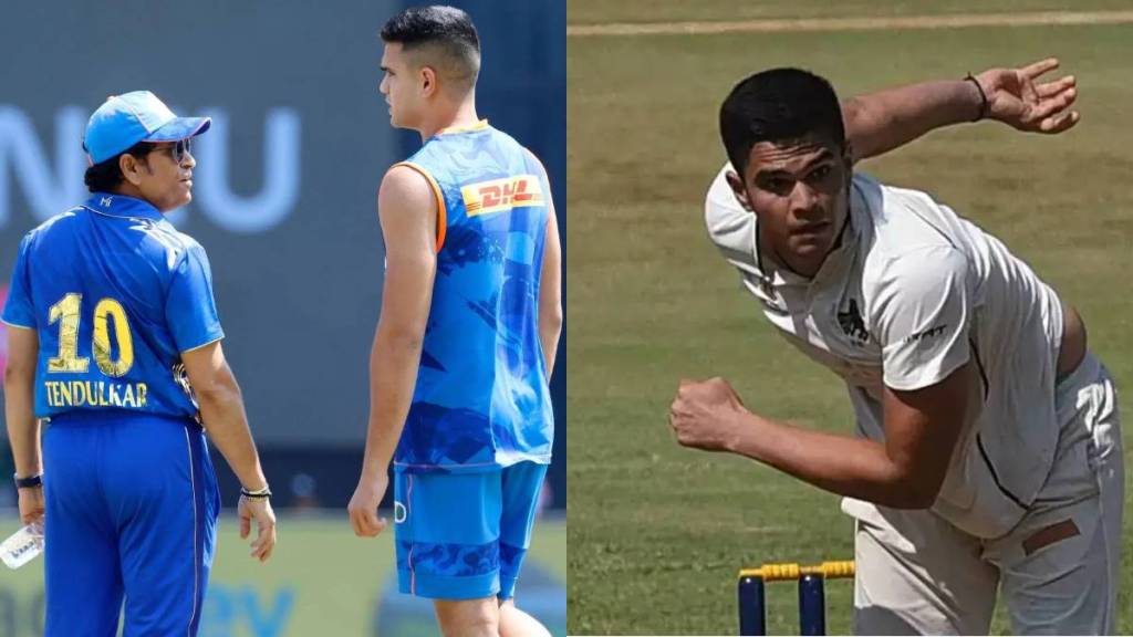 Arjun Tendulkar Maiden Five Wicket Haul in First Class Cricket Ranji Trophy Goa vs Arunachal Pradesh